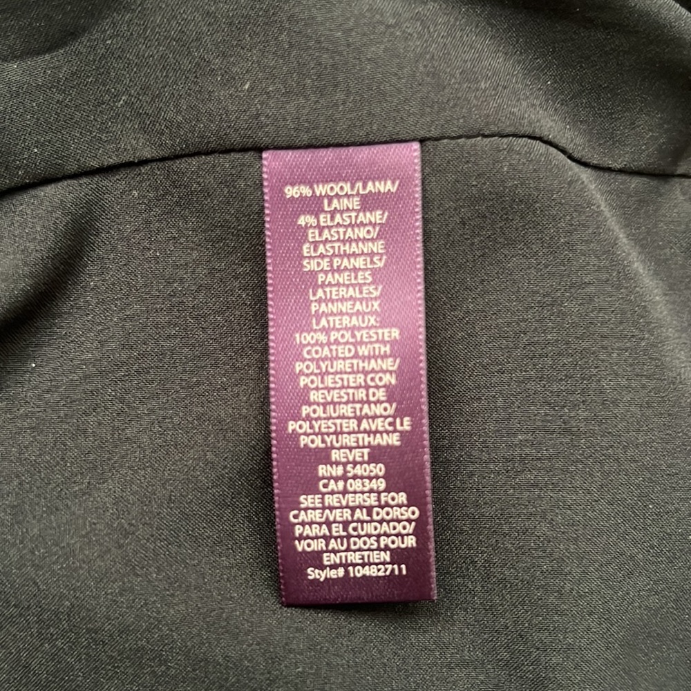 NEW VTG Rachel Roy Wool Leather Sexy Stretch Black Mini Sheath Zoe Dress 4 S 6 M - Picture 13 of 17